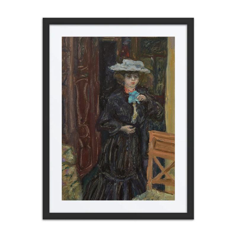 Marthe with a White Hat
