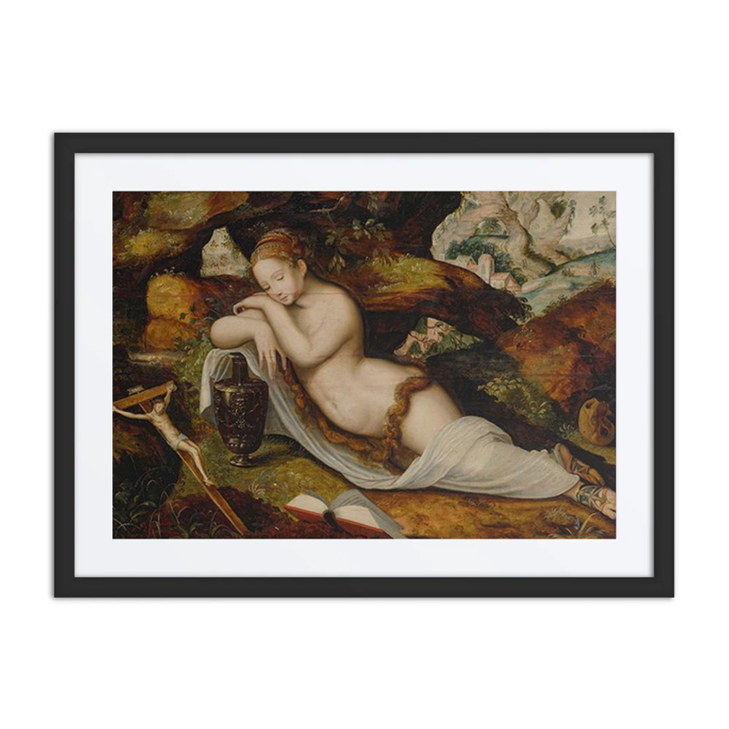 Mary Magdalene Sleeping in a Grotto