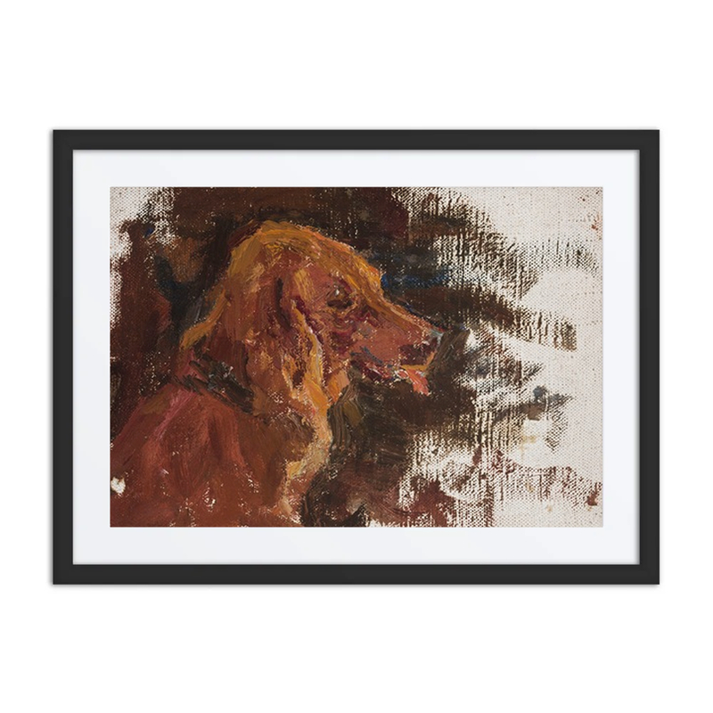 Maryino – Study of Dog’s Head for the “Portrait of Prince Golitsyn”