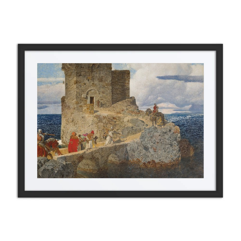 Maurenturm an Der Spanische Küste