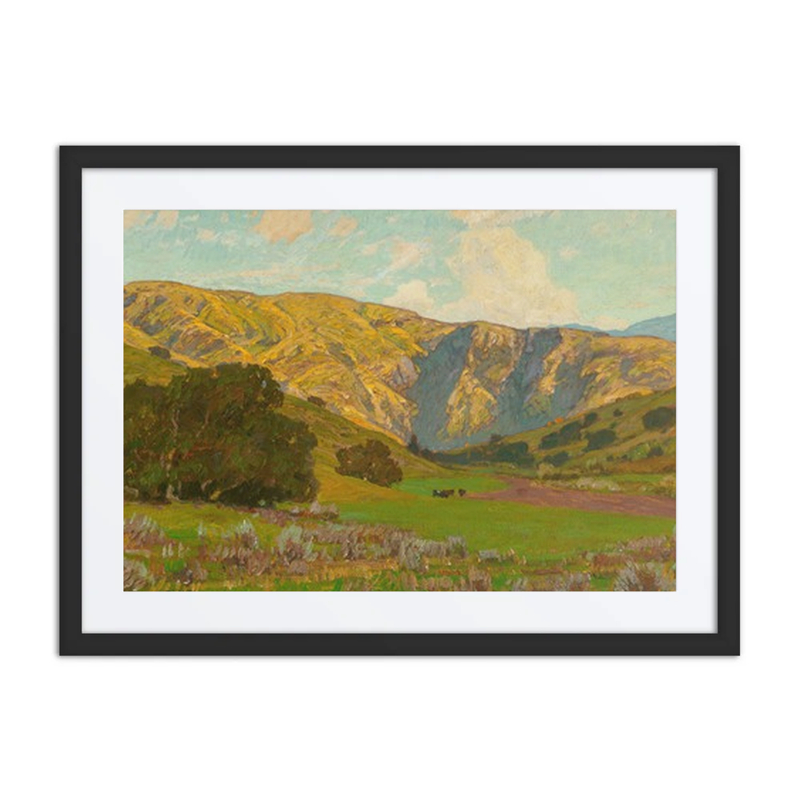 Meadow with Distant Hills