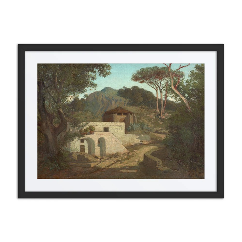 Mediterranean Landscape at the Villa