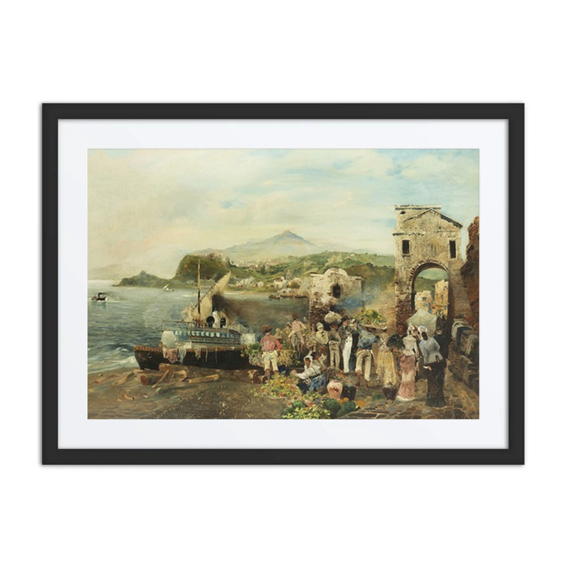 Mediterranean Shore Landscape