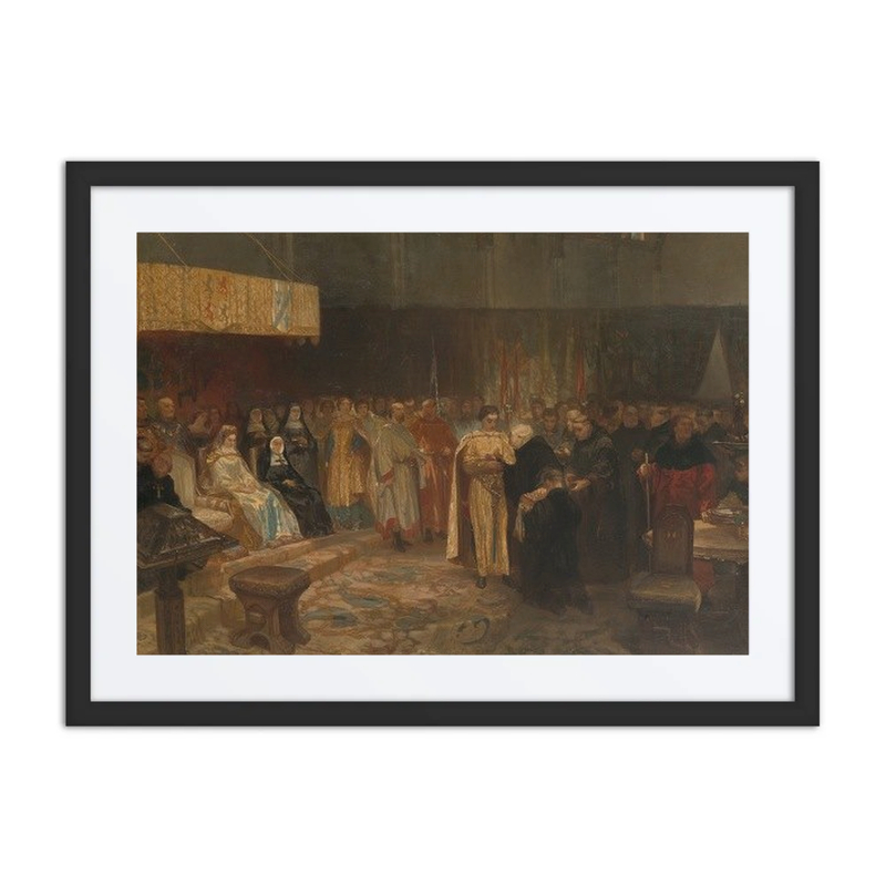 Melis Stoke with Count Floris V.