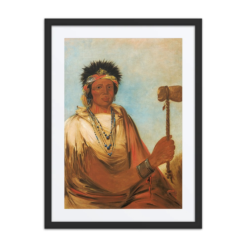 Men-Són-Se-Ah, Left Hand, a Warrior