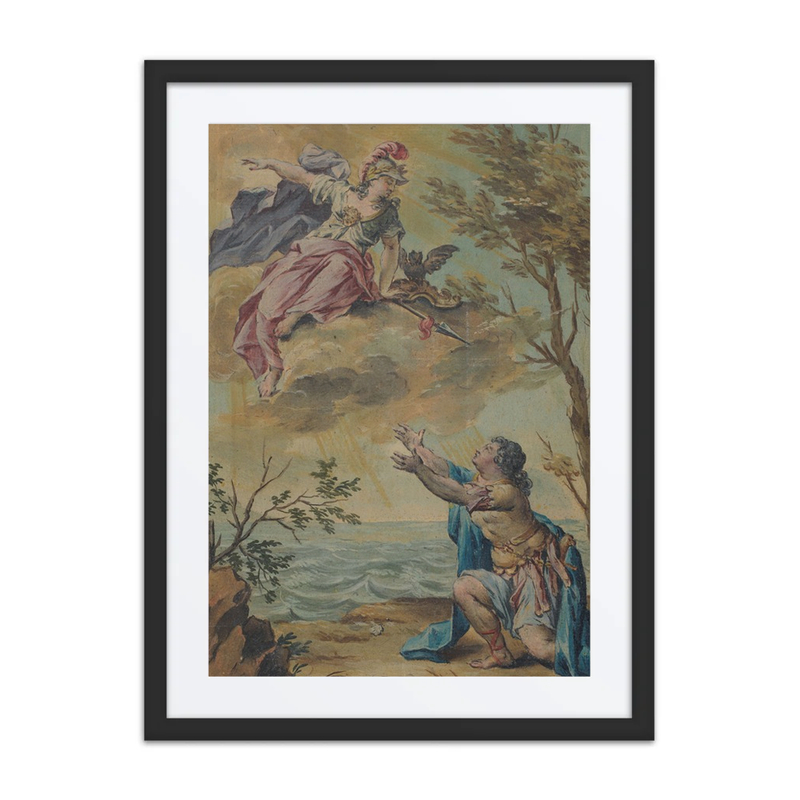 Mentor Bids Farewell to Telemachus