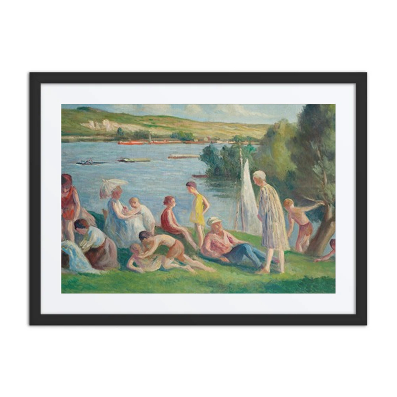 Méricourt, a Sunday on the Seine