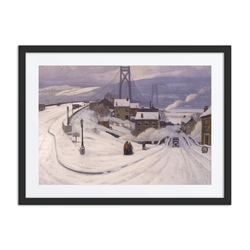 Mid-Hudson Bridge in Winter
