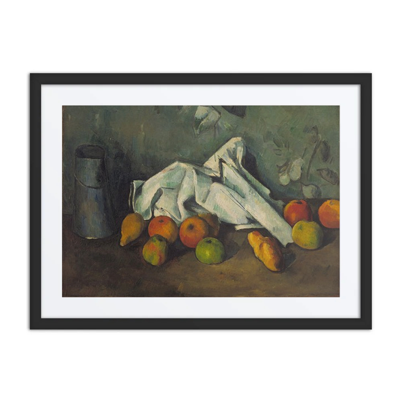 Milk Can and Apples