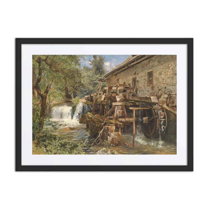 Mill on the Riverbank