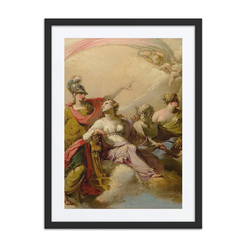 Minerva Defending the Arts