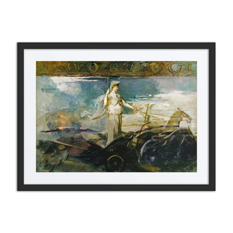 Minerva in a Chariot