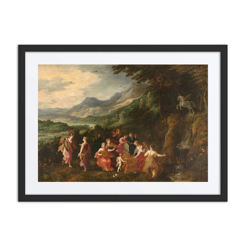 Minerva Visits the Muses