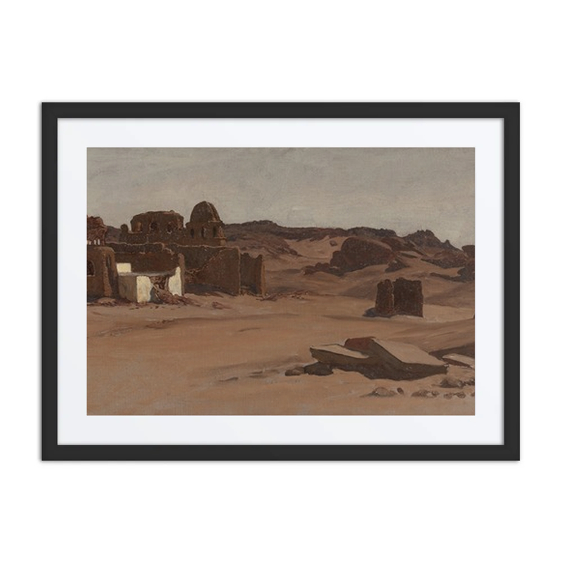 Modern Tombs, Aswan, Egypt