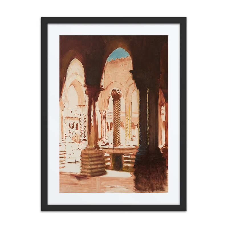 Monastery Courtyard in Monreale, Palermo