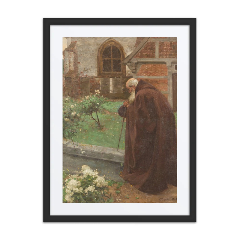 Monk at the Monastery Garden