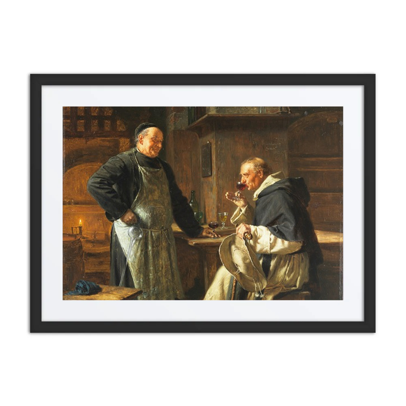 Monks Tasting Wine