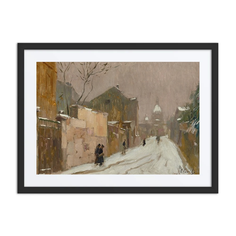 Montmartre in Winter