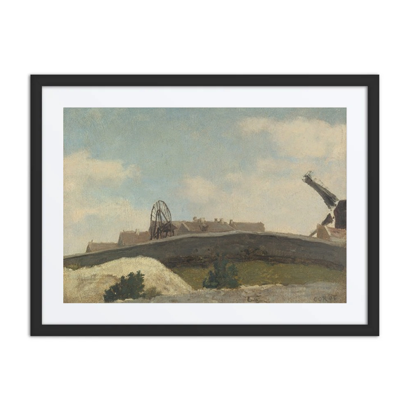 Montmartre, Mur et Moulin