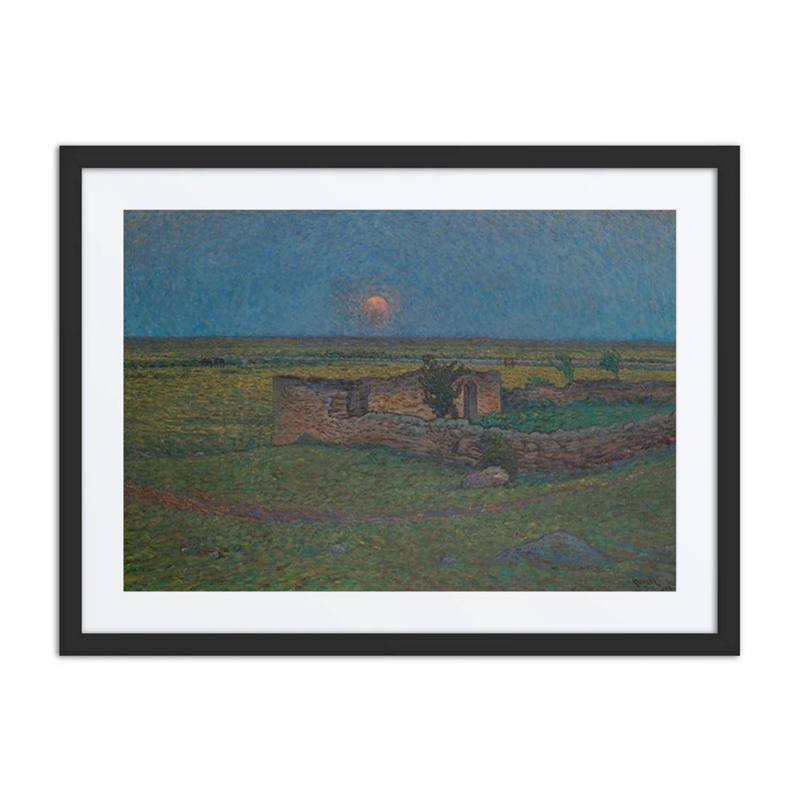 Moon Rising on Öland