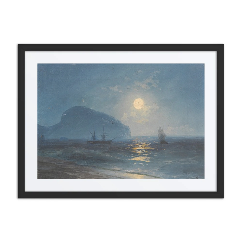 Moonlight over the Sea