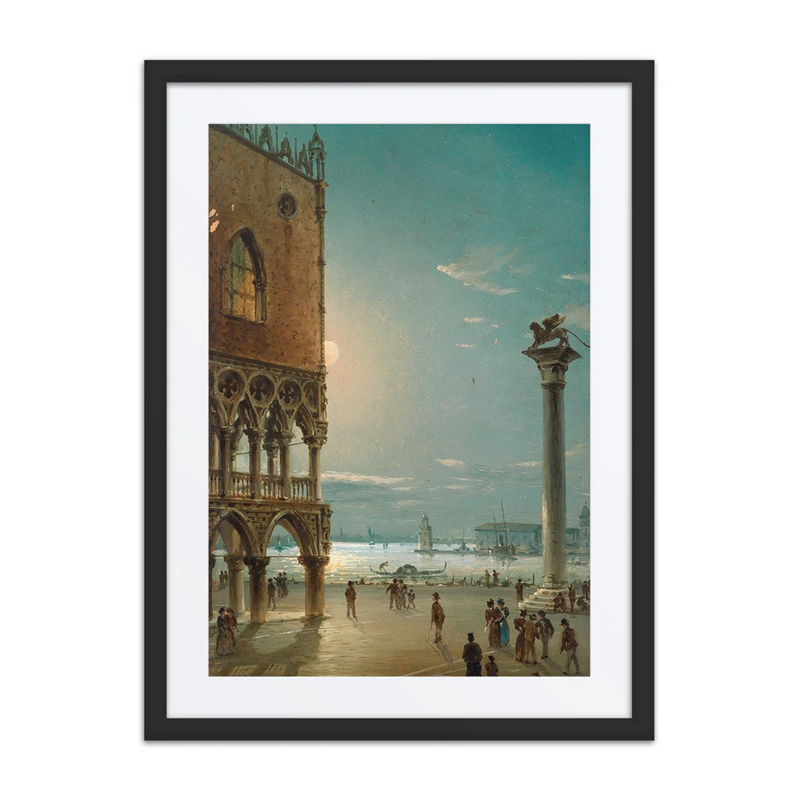Moonlit Night on St Mark’s Square, Venice