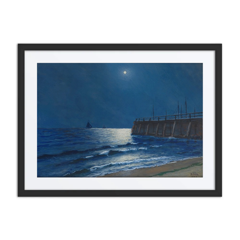 Moonlit Seascape