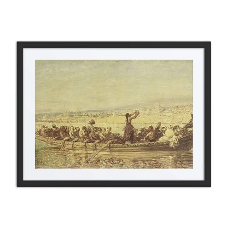 Moorish Rowers Near Constantinople