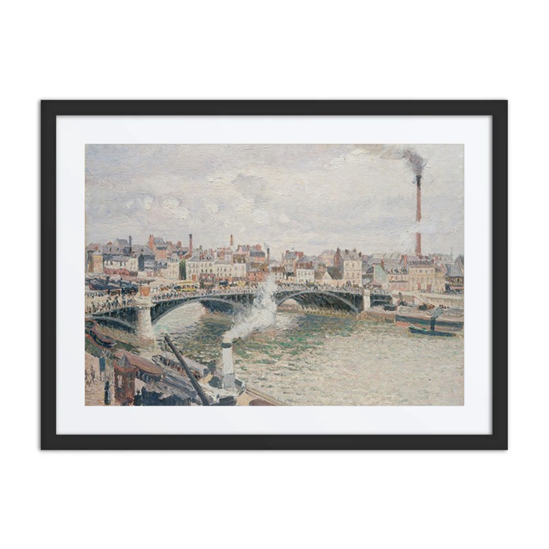 Morning, an Overcast Day, Rouen