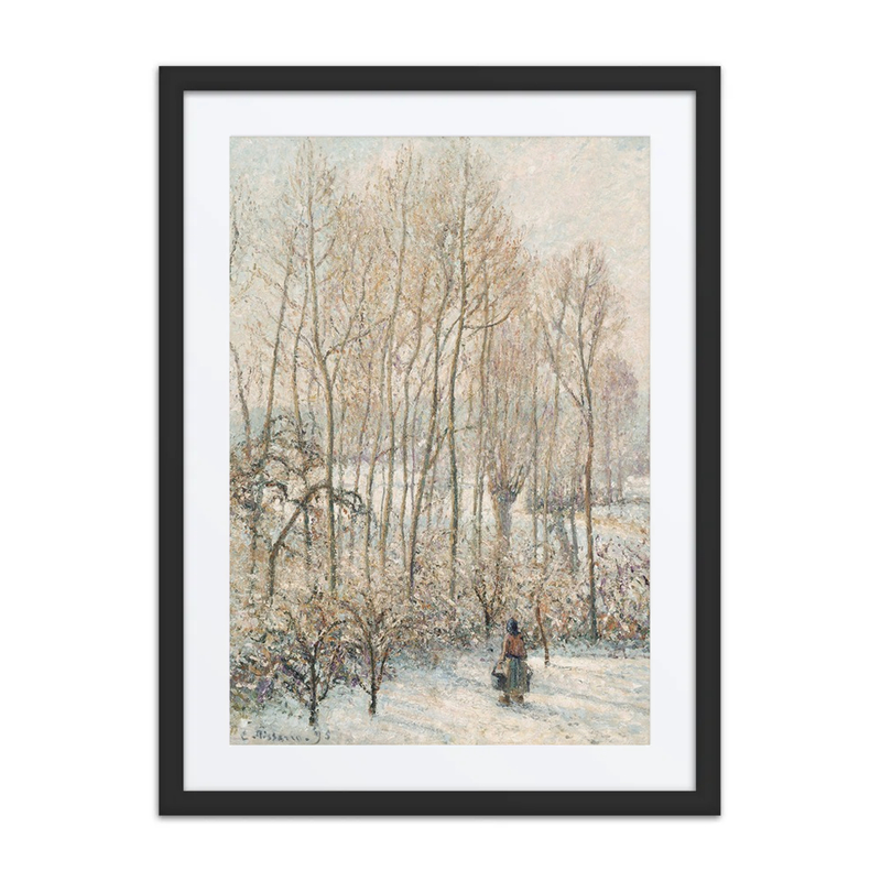 Morning Sunlight on the Snow, Eragny-Sur-Epte