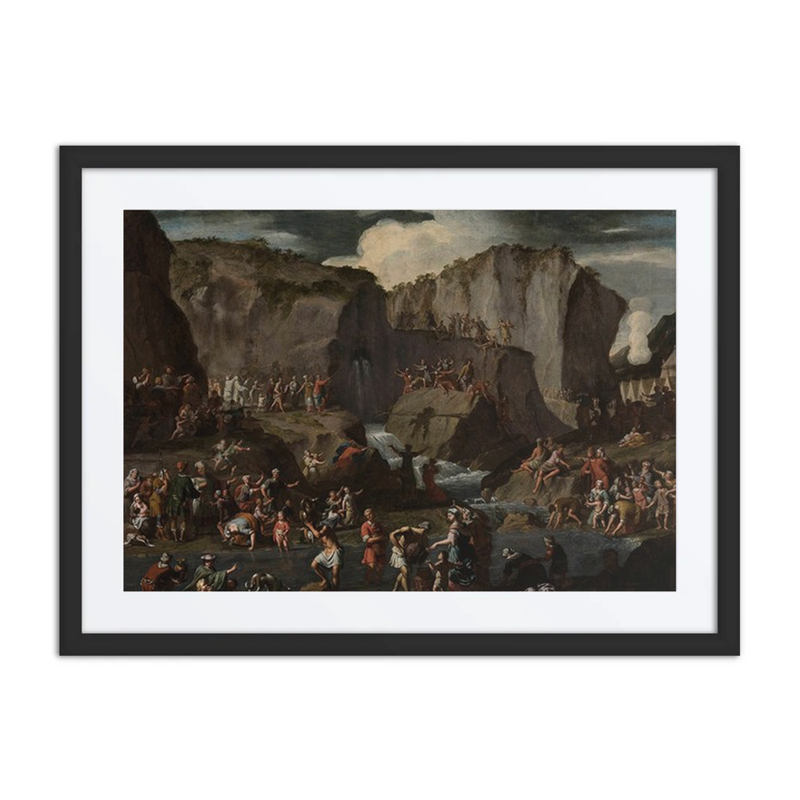 Moses Bringing Forth Water from the Rock