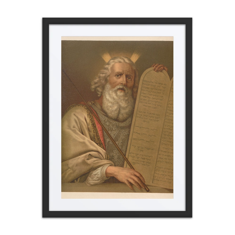 Moses with the Ten Commandments
