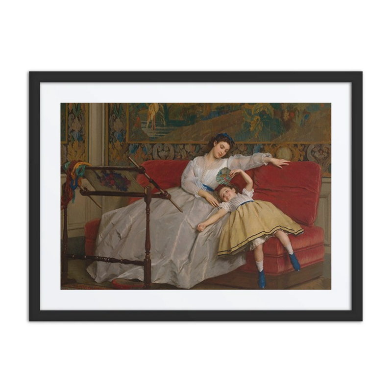 Mother with Her Young Daughter