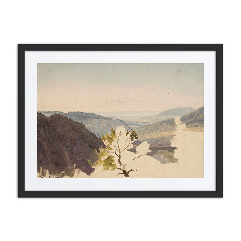 Mountain Landscape Sketch
