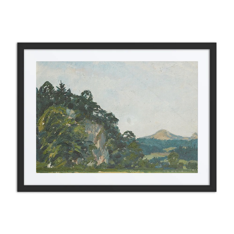 Mountain Landscape Sketch