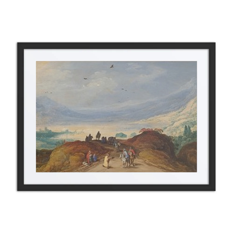 Mountain Landscape with Lake