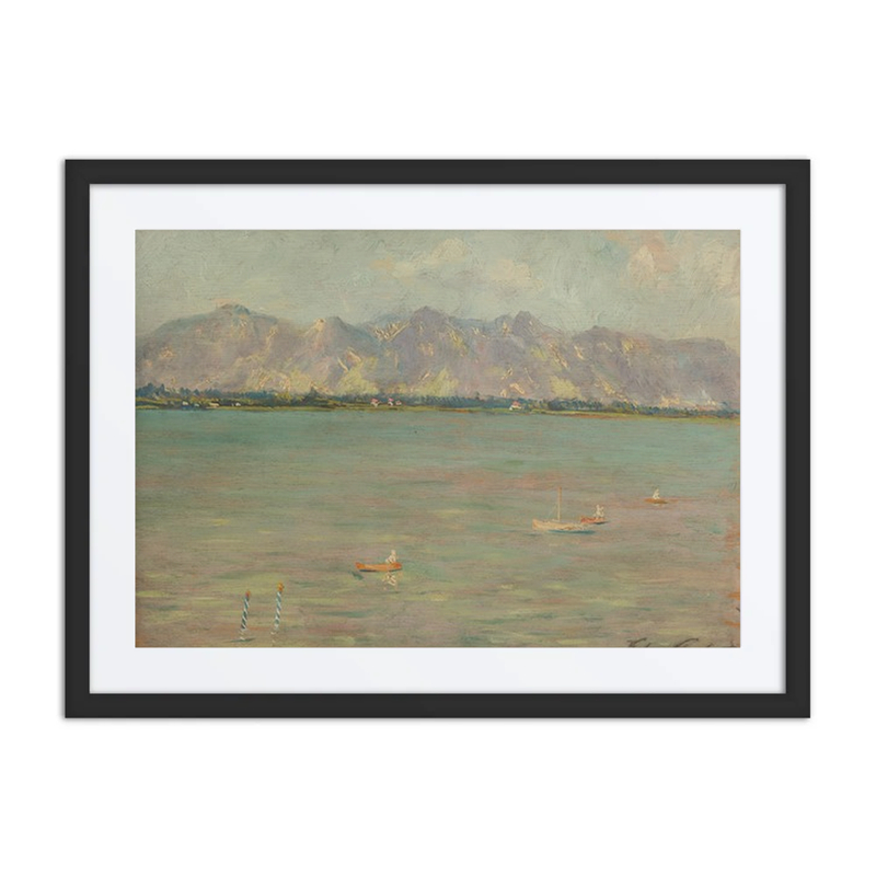Mountain Landscape with Lake