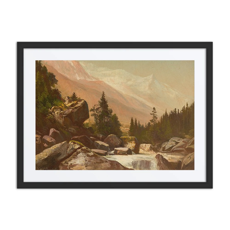 Mountain Landscape with Stream