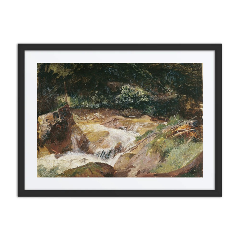 Mountain Stream in Ramsau