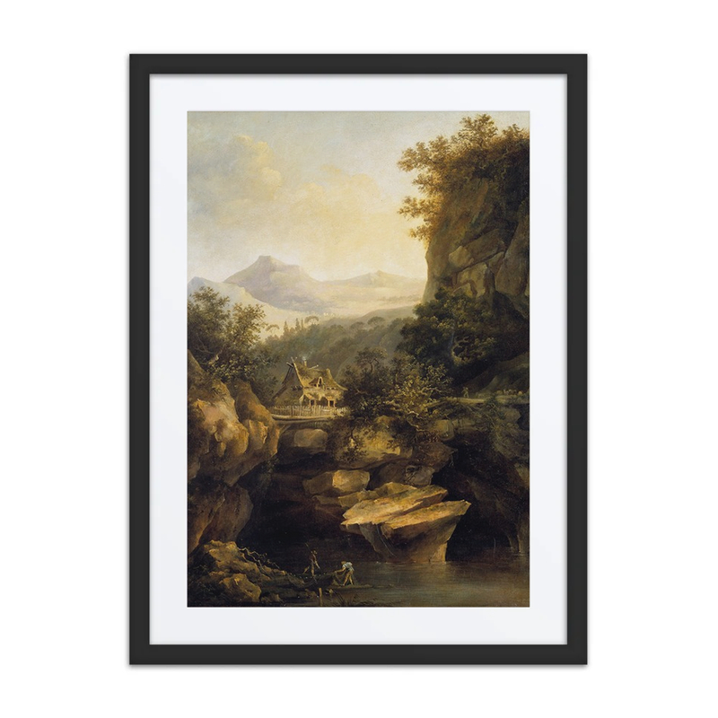 Mountainous Landscape with Farm