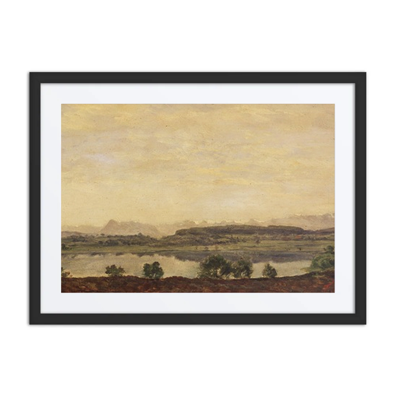 Mountainous Landscape with Lake