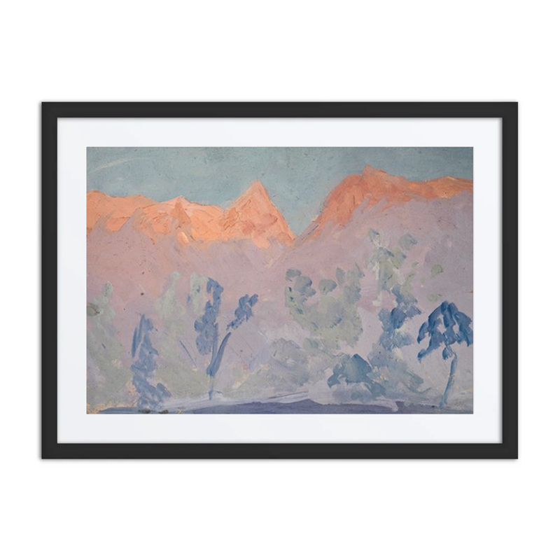Mountains at Sunset