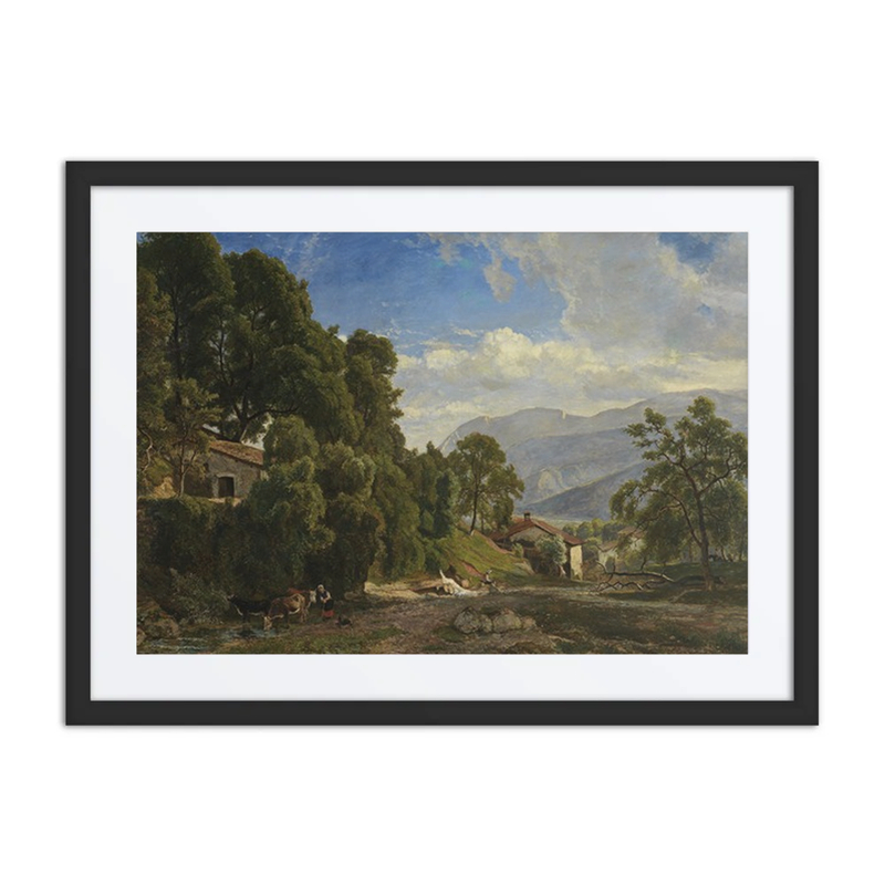 Mountains at Voreppe, Dauphiné