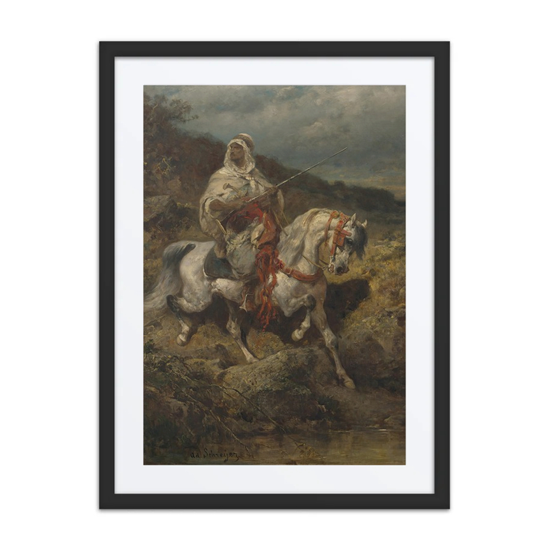 Mounted Arab