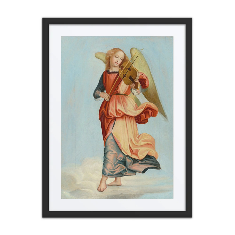 Music Making Angel (After Raphael)