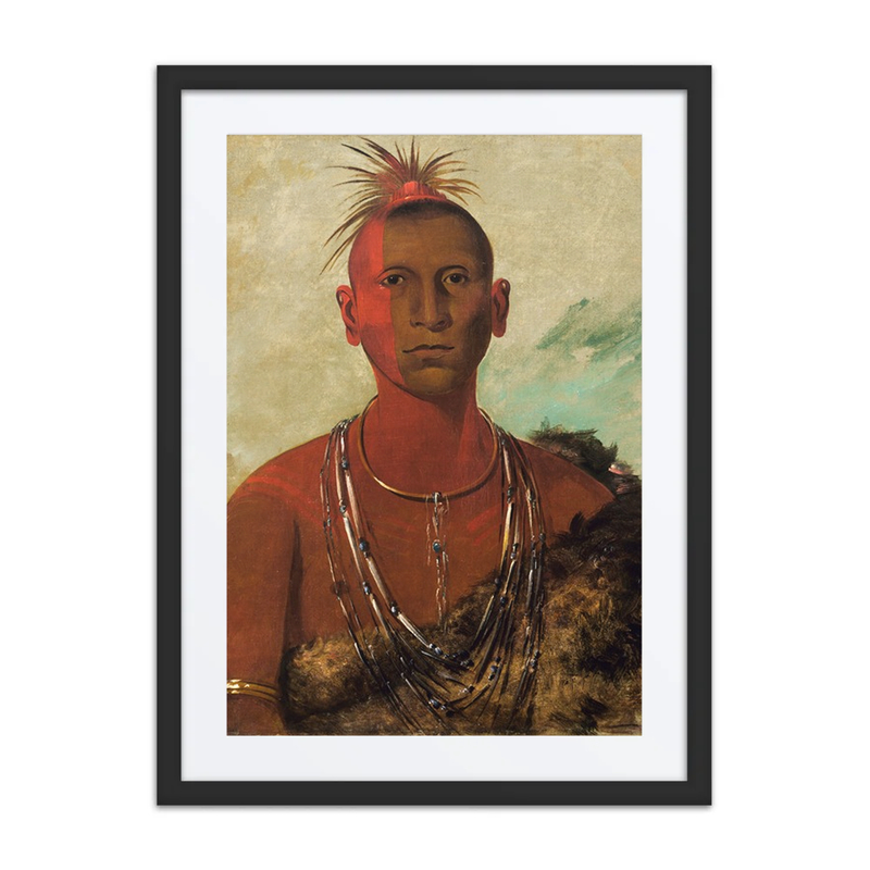Náh-Se-Ús-Kuk, Whirling Thunder, Eldest Son of Black Hawk