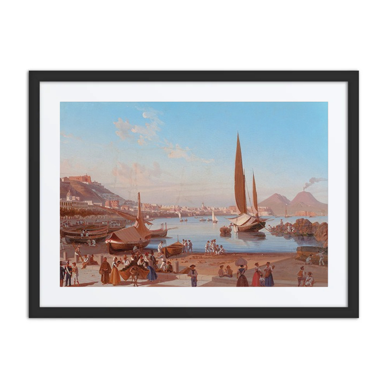 Naples with Vesuvius
