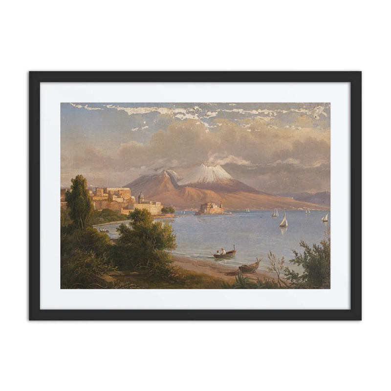 Naples with Vesuvius