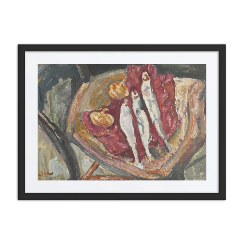 Nature Morte aux Harengs et aux Oignons