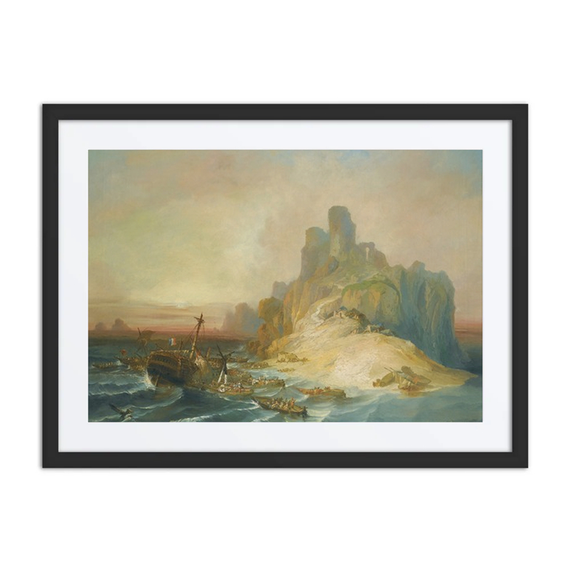 Naufragio en la Costa (Shipwreck off the Coast)